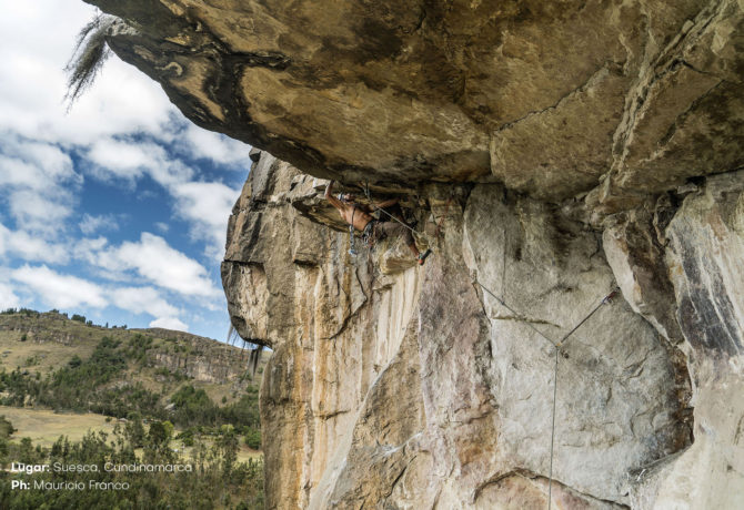 Suesca - zona de escalada